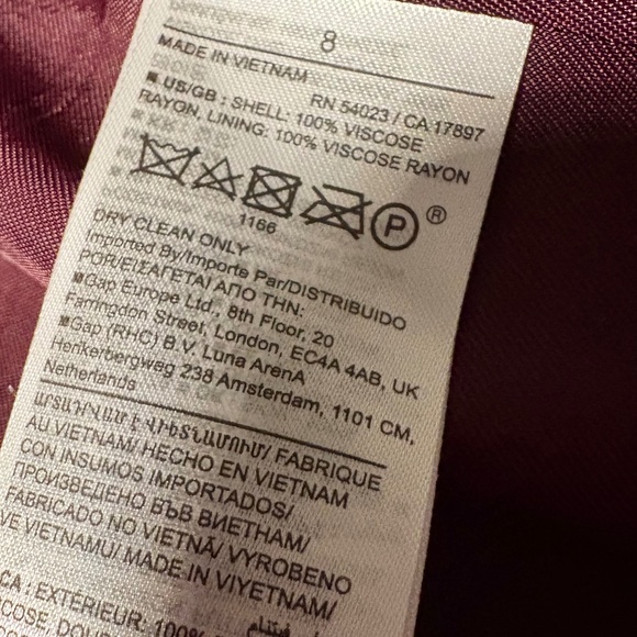 Banana Republic Lux Suit Set Size 8 - Picture 8 of 12